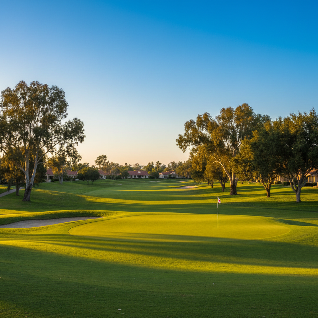 Golf course and outdoor recreation at Laguna Woods Village