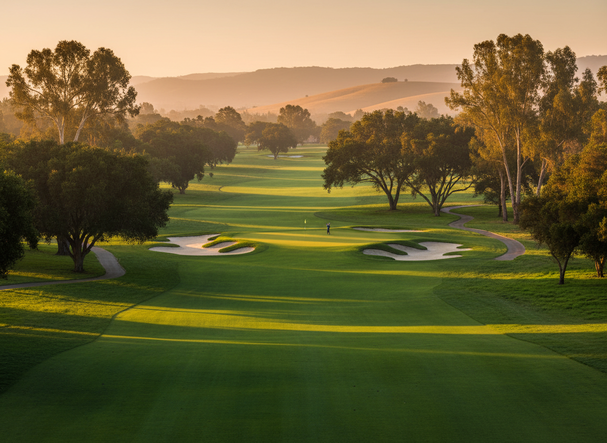 Championship golf course at Laguna Woods Village