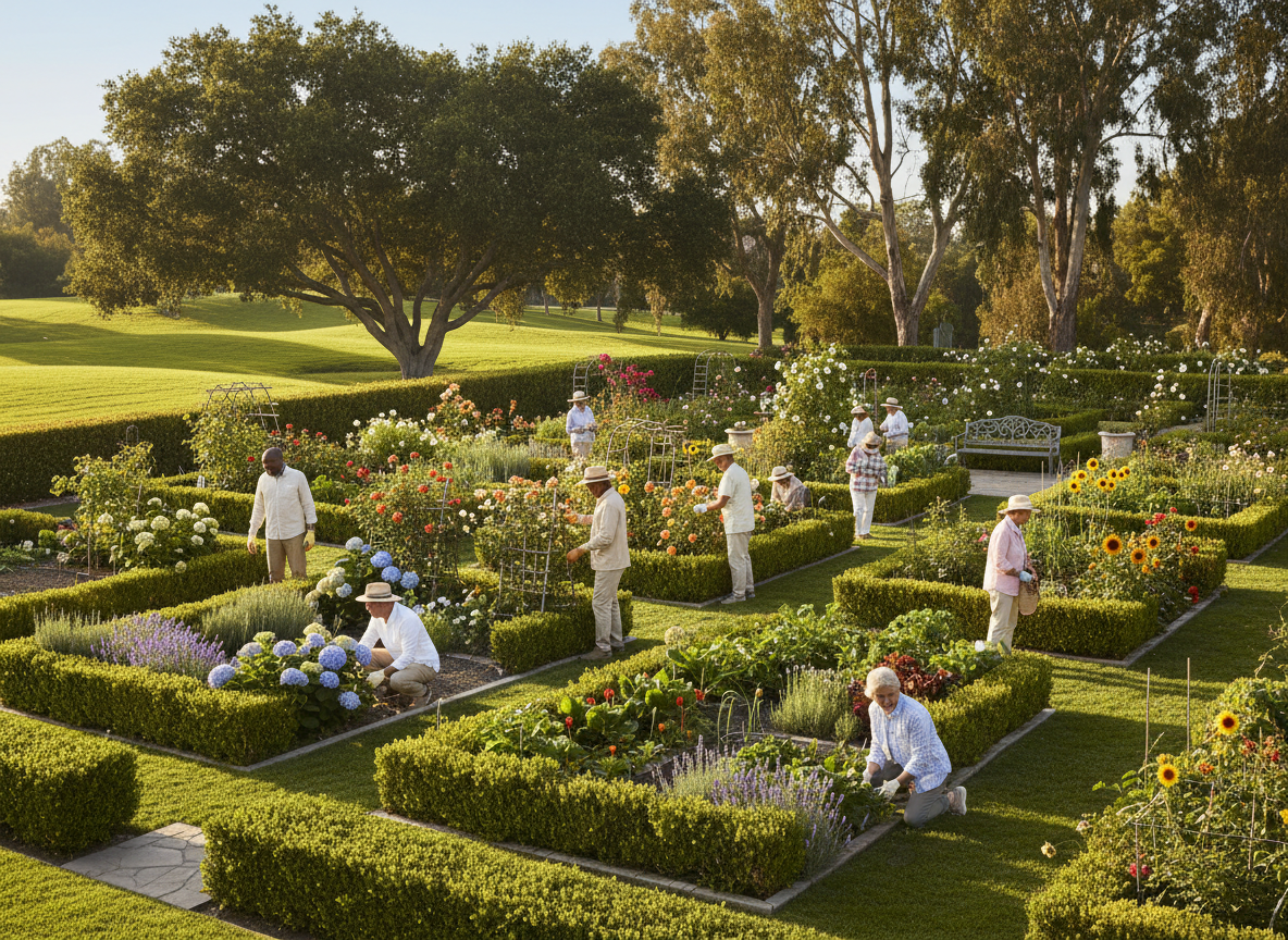 Outdoor living at Laguna Woods Village